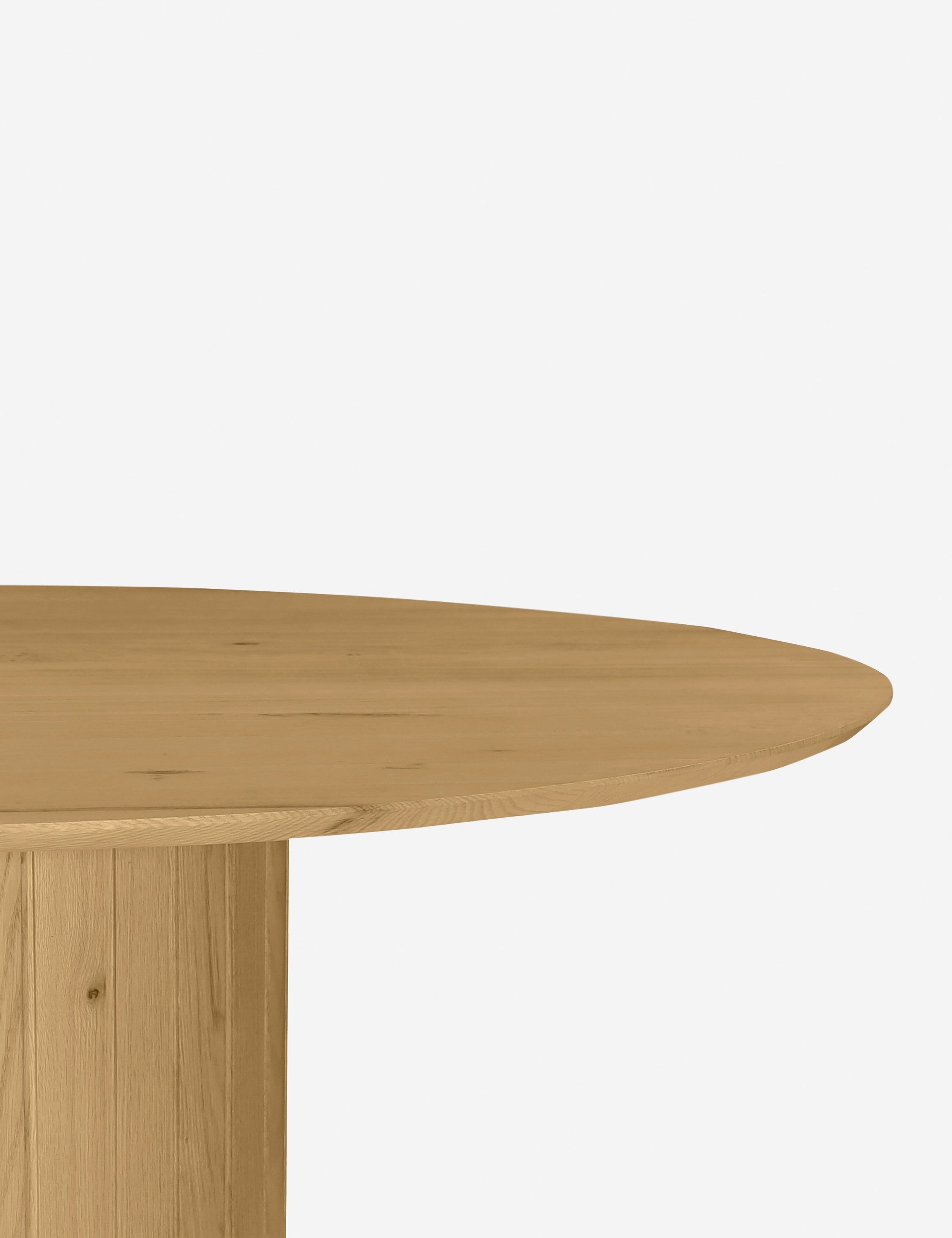 Benedict Round Dining Table - Modern Wooden Kitchen Table for 4-6 People | Perfect for Small Spaces, Breakfast Nooks & Cozy Family Meals