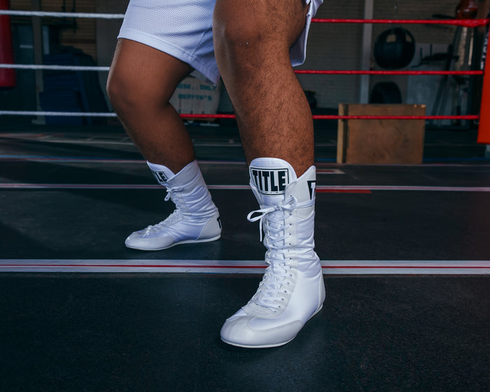 TITLE Boxing Speed Flex Encore High Top Training Shoes - Premium Boxing & MMA Footwear for Men & Women - Perfect for Kickboxing, Gym Workouts & Martial Arts Training