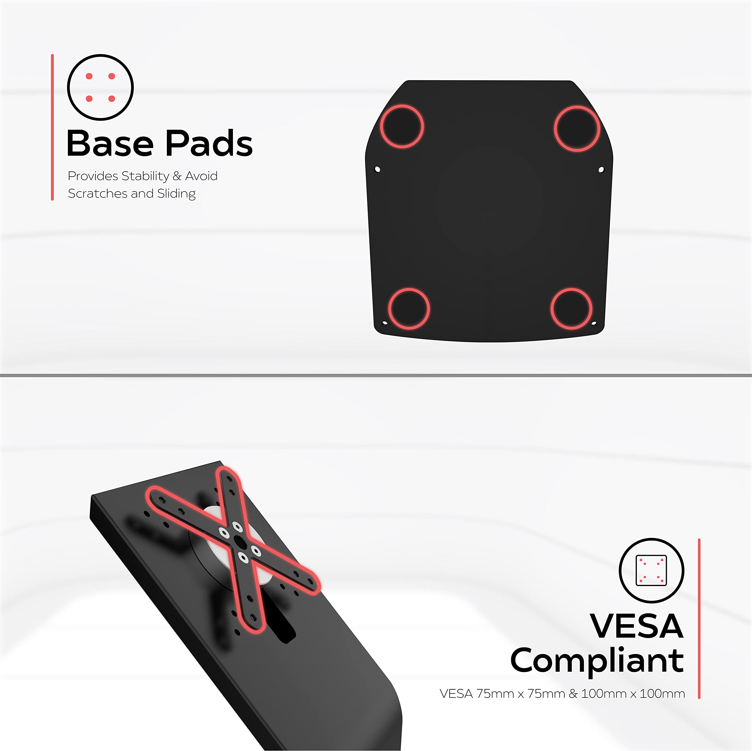Premium Locking Floor Stand with Key Security for iPad Air 11