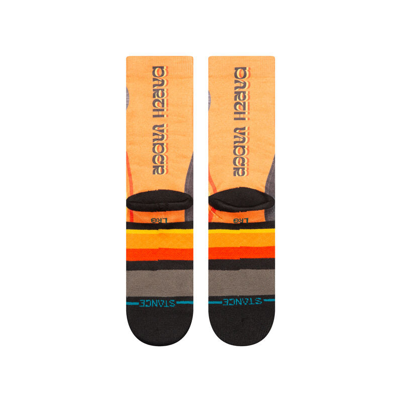 Stance Darth by Jaz Kids Crew Socks - Star Wars Themed Socks for Boys & Girls - Perfect for School, Sports & Everyday Wear