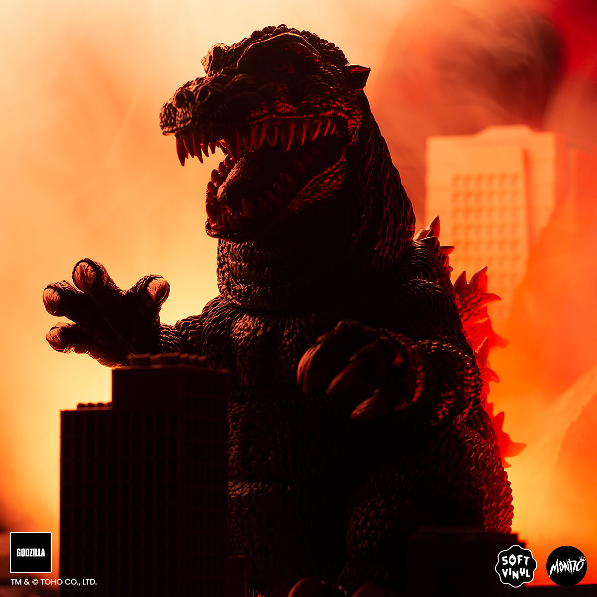Godzilla Vinyl Designer Figure by James Groman - Premium Collectible Toy for Movie Fans & Pop Culture Enthusiasts - Perfect for Display, Gifts, and Home Decor