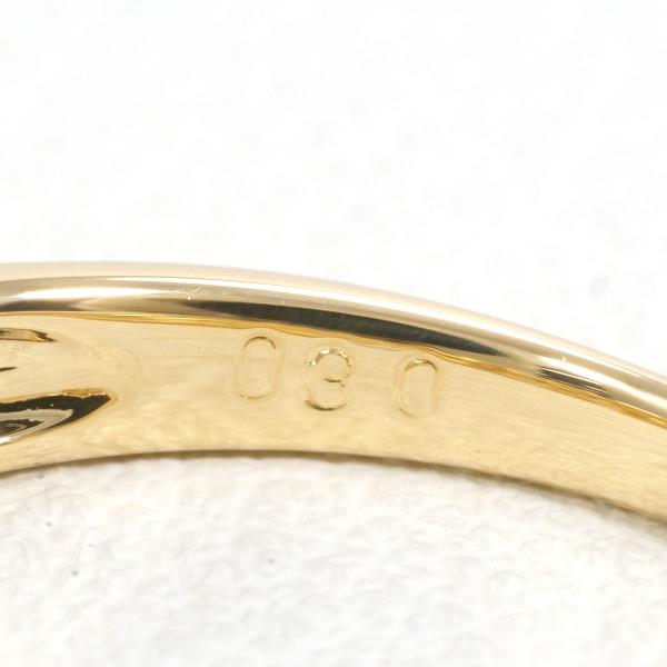18K Yellow Gold Diamond Ring for Women - Elegant Solitaire Engagement & Wedding Band - Perfect for Proposals, Anniversaries, and Special Occasions