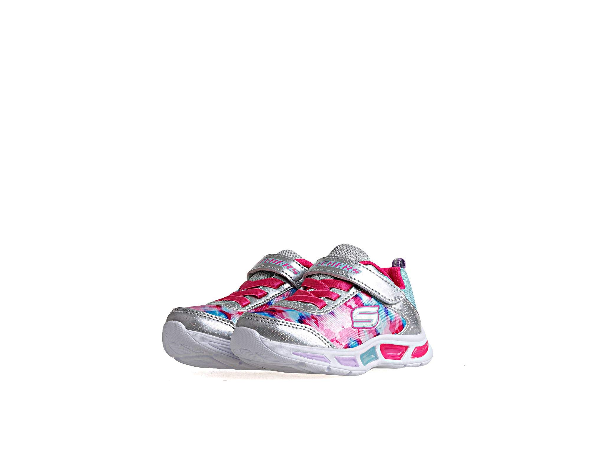 Skechers Kids' Litebeams Dance N' Glow Sneakers - Light Up LED Shoes for Girls & Boys, Comfortable Athletic Shoes for Dance, Play & Everyday Wear