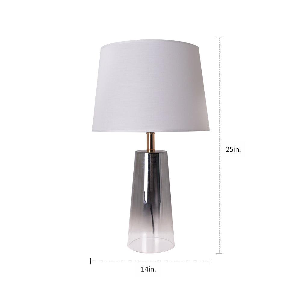 Rosemary Ombre Glass Table Lamp Set of 2 - 25