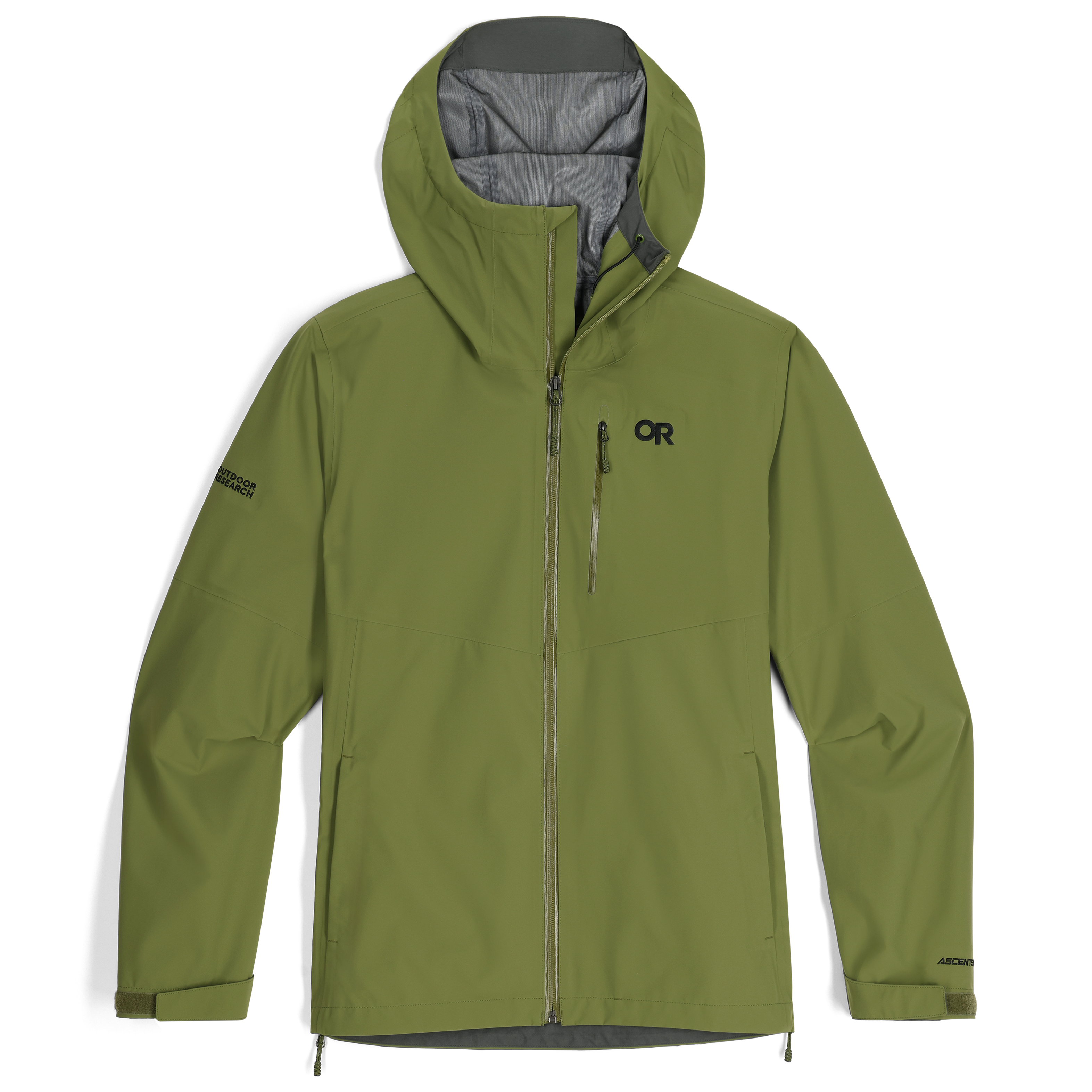Men's Foray 3L Waterproof Rain Jacket - Lightweight Windproof Outdoor Hiking Jacket for Camping & Travel