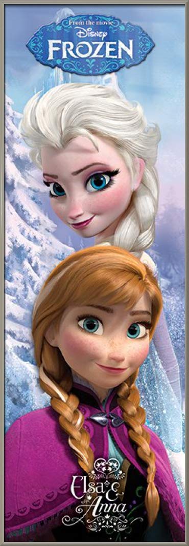 Disney Frozen Framed Movie Poster - Anna & Elsa 21