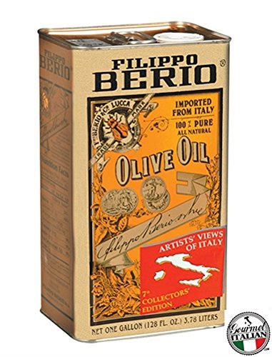 Berio Extra Virgin Olive Oil 1 Gallon (3.78L) - Pack of 4 | Cold Pressed, Premium Quality, Rich Flavor | Perfect for Cooking, Salad Dressing & Baking