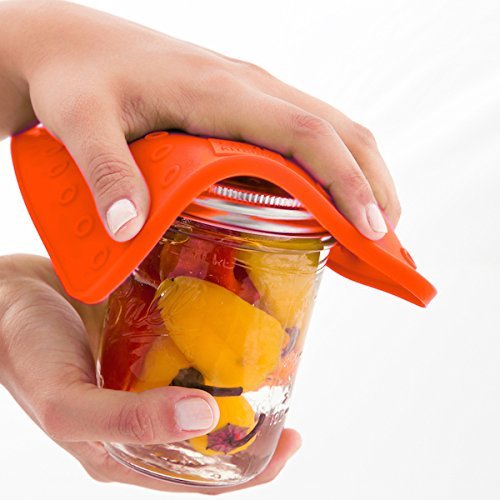 Premium Silicone Pot Holders - Heat Resistant Kitchen Trivets for Hot Pans (7x7in, Orange Pair) - Perfect for Baking & Cooking Safety