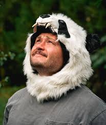 Panda Bear Balaclava - Warm Winter Face Mask for Men & Women - Soft Fleece Lined Ski Mask for Outdoor Activities, Snowboarding, Hiking, and Cold Weather Protection