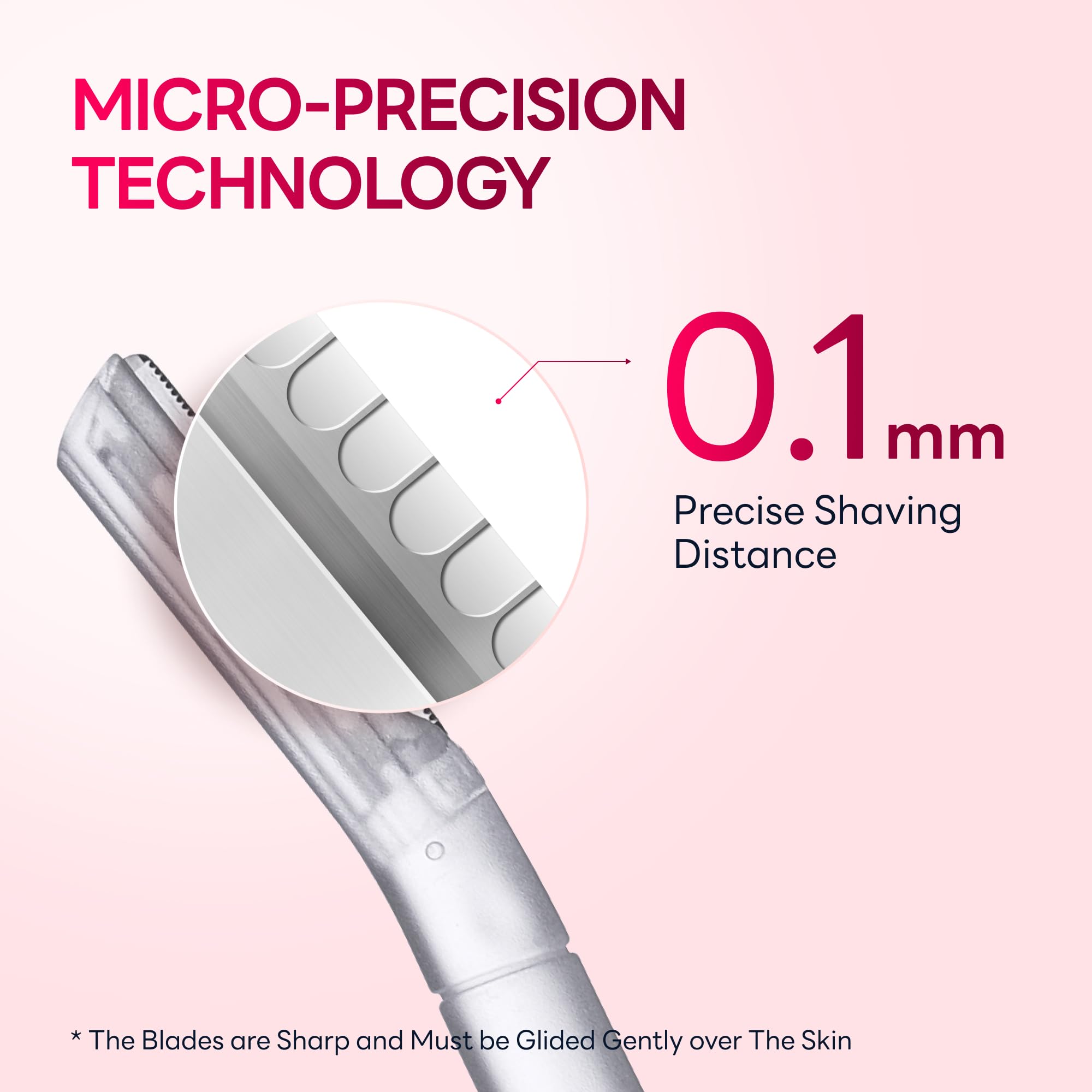 Premium Dermaplane Razor for Women & Men - 3 Pack Facial Hair Removal Shaver with Exfoliating Blades | Eyebrow Trimmer & Dermaplaning Tool for Smooth Skin | Perfect for At-Home Spa Days & Pre-Makeup Prep