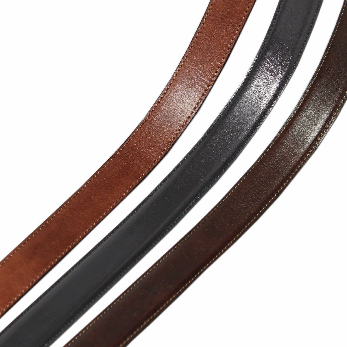 Maxwell Scott Men's Genuine Italian Leather Casual Jeans Belt - Adjustable Waist Size - Handcrafted Premium Belt for Everyday Wear - Perfect for Office, Jeans & Smart Casual Outfits
