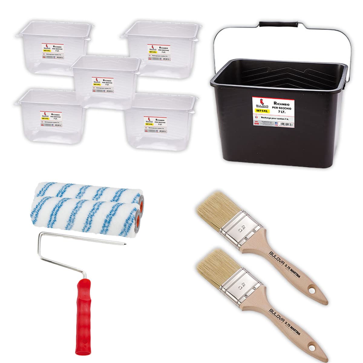 Pool Painting Tools Kit - Waterproof Application Set for Swimming Pools by ARCANE INDUSTRIES | Perfect for DIY Pool Maintenance, Renovation & Professional Use