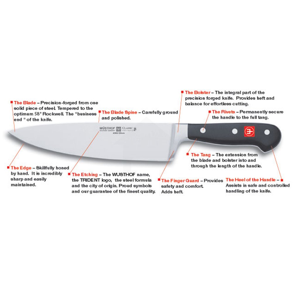 Wusthof Classic Paring Knife 3.5-inch - Premium German Stainless Steel Kitchen Knife with Ergonomic Handle - Perfect for Peeling, Slicing Fruits & Vegetables - Ideal for Home Chefs & Professional Cooking