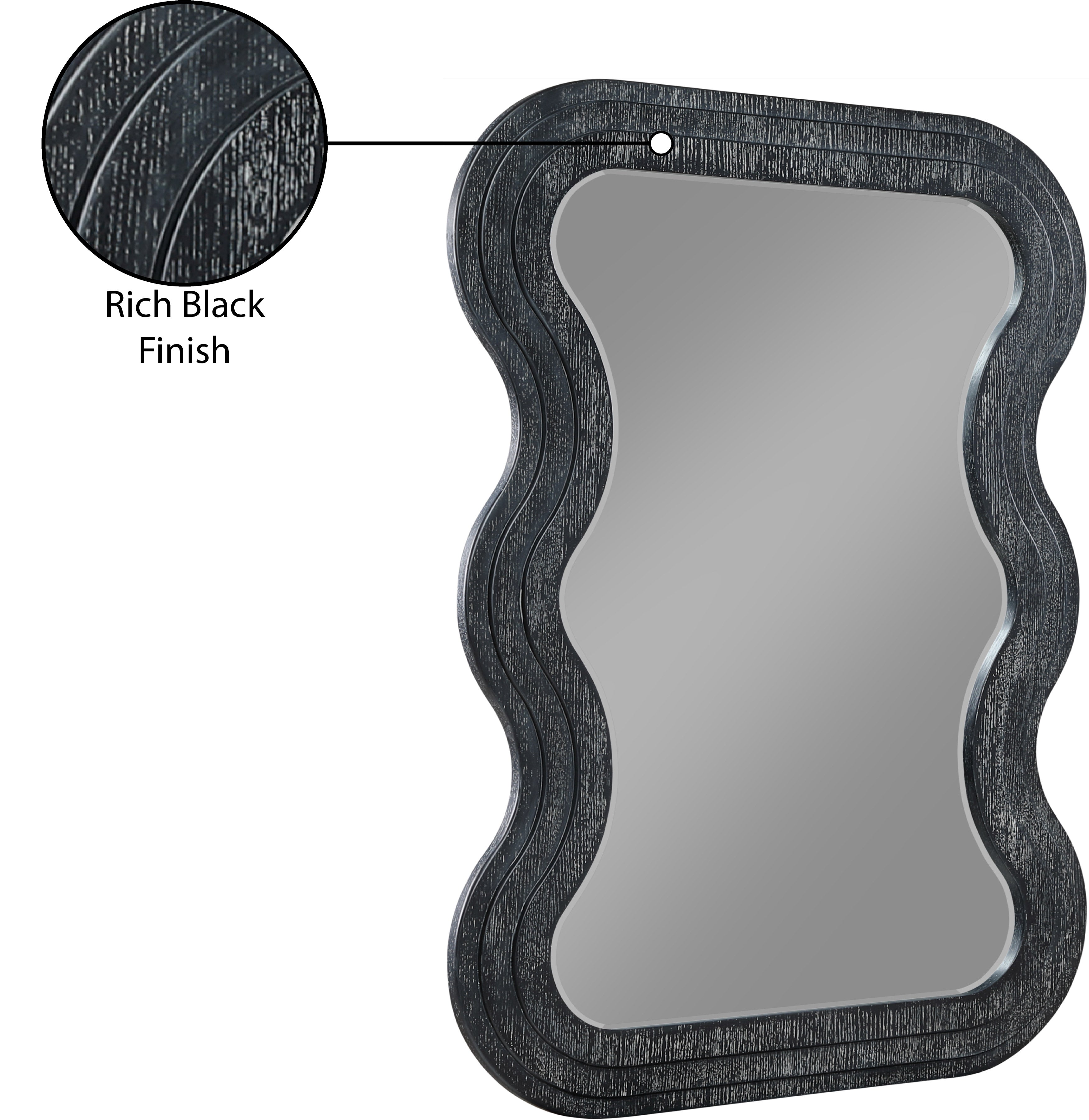 Bellagio Veneer Mirror - Elegant Wall Mirror for Living Room, Bedroom & Bathroom Decor | Stylish Home Accent for Modern & Classic Interiors