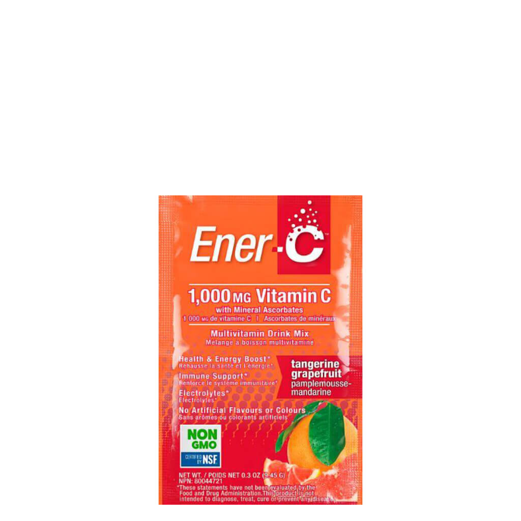 Ener-C Multivitamin Drink Mix - Tangerine Grapefruit Flavor | Immune Support & Energy Booster | Perfect for Workouts, Travel & Daily Wellness