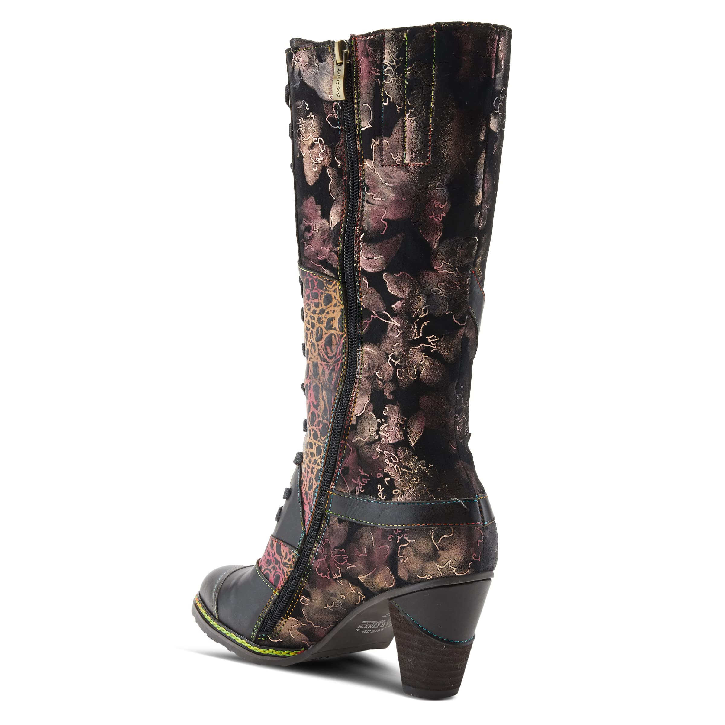 Spring Step L'Artiste Women's Malagie-Croco Comfortable Slip-Resistant Work Shoes - Perfect for Nurses, Waitresses & Healthcare Professionals