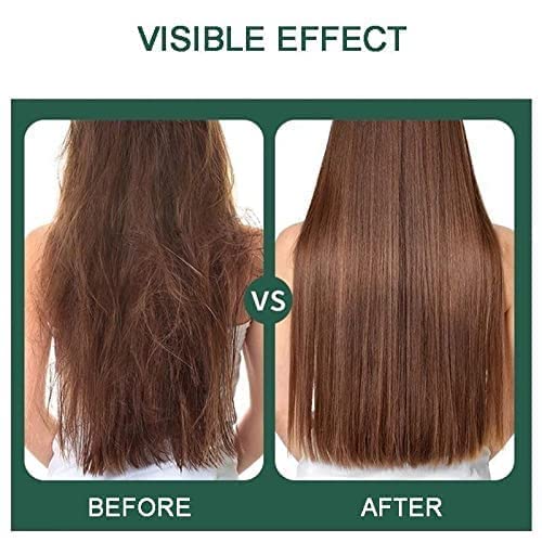 NOBILEA 3-in-1 Ceramic Hair Straightener Brush - Electric Flat Iron & Styling Comb for Women, Fast Heating & Anti-Frizz Technology (Pack of 1) - Perfect for Home Use, Travel & Salon-Quality Styling
