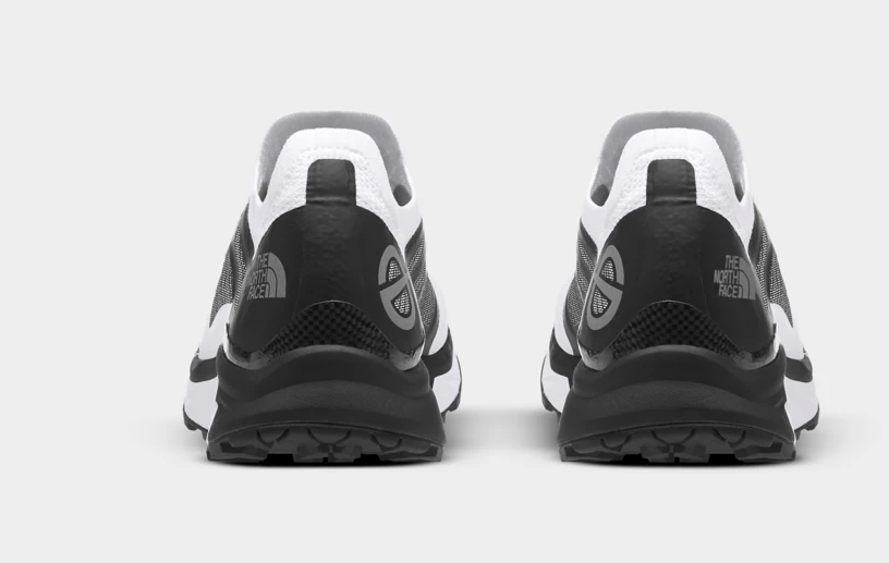Men's The North Face VECTIV Trail Running Shoes - TNF White & Black for Hiking, Jogging & Outdoor Adventures