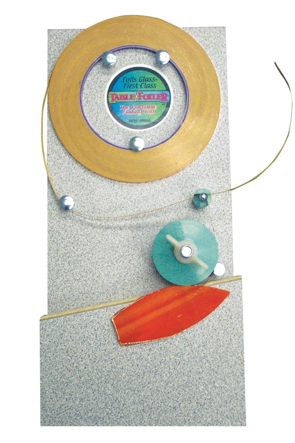Stained Glass Table Foiler - Premium DIY Glass Art Tool for Foiling & Soldering | Perfect for Home Decor, Gifts & Craft Projects