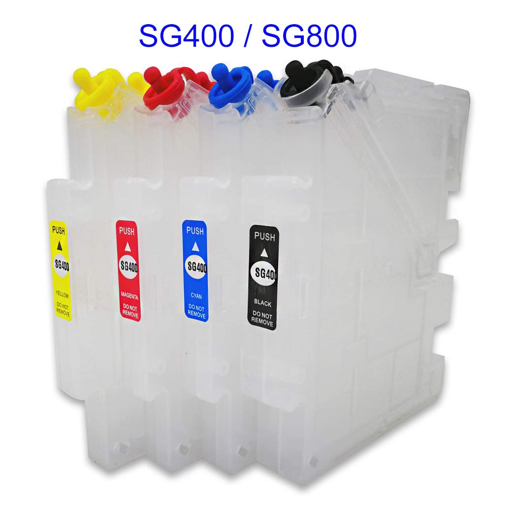 Refillable Ink Cartridge for Sublijet Virtuoso SG400 & SG800 Printers - Eco-Friendly Ink Tank Replacement - Perfect for Sublimation Printing on T-Shirts, Mugs & Home Decor