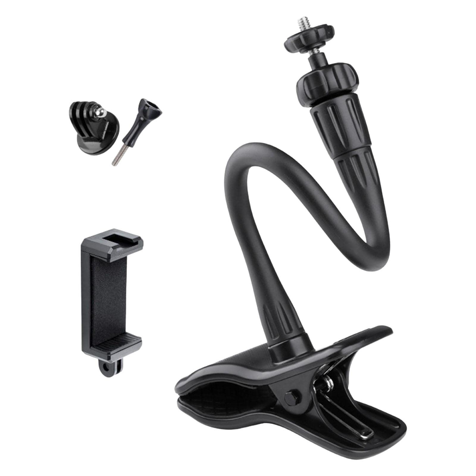 MagiDeal 360° Rotating Phone Stand - Adjustable & Portable Mobile Phone Holder for Desk, Bedside, Headboard - Perfect for Watching Videos, Gaming & Video Calls (Size C)