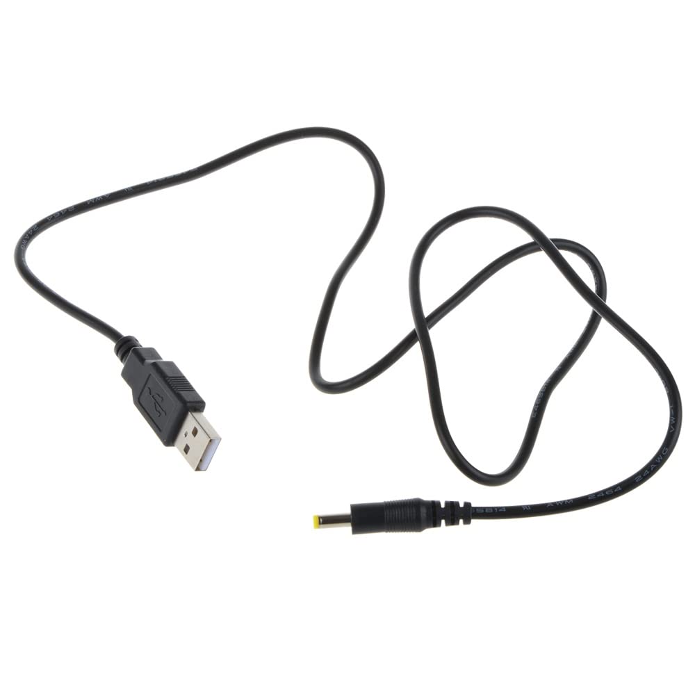 5V USB Charging Cable for Arctic Air Ultra Portable Air Cooler - Fast Charging Power Cord for Home, Office, and Travel Use