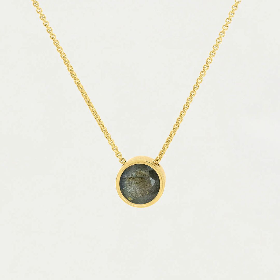 Dean Davidson Signature Midi Knockout Pendant Necklace - Elegant Gold-Plated Jewelry for Women | Perfect for Date Night, Parties & Special Occasions