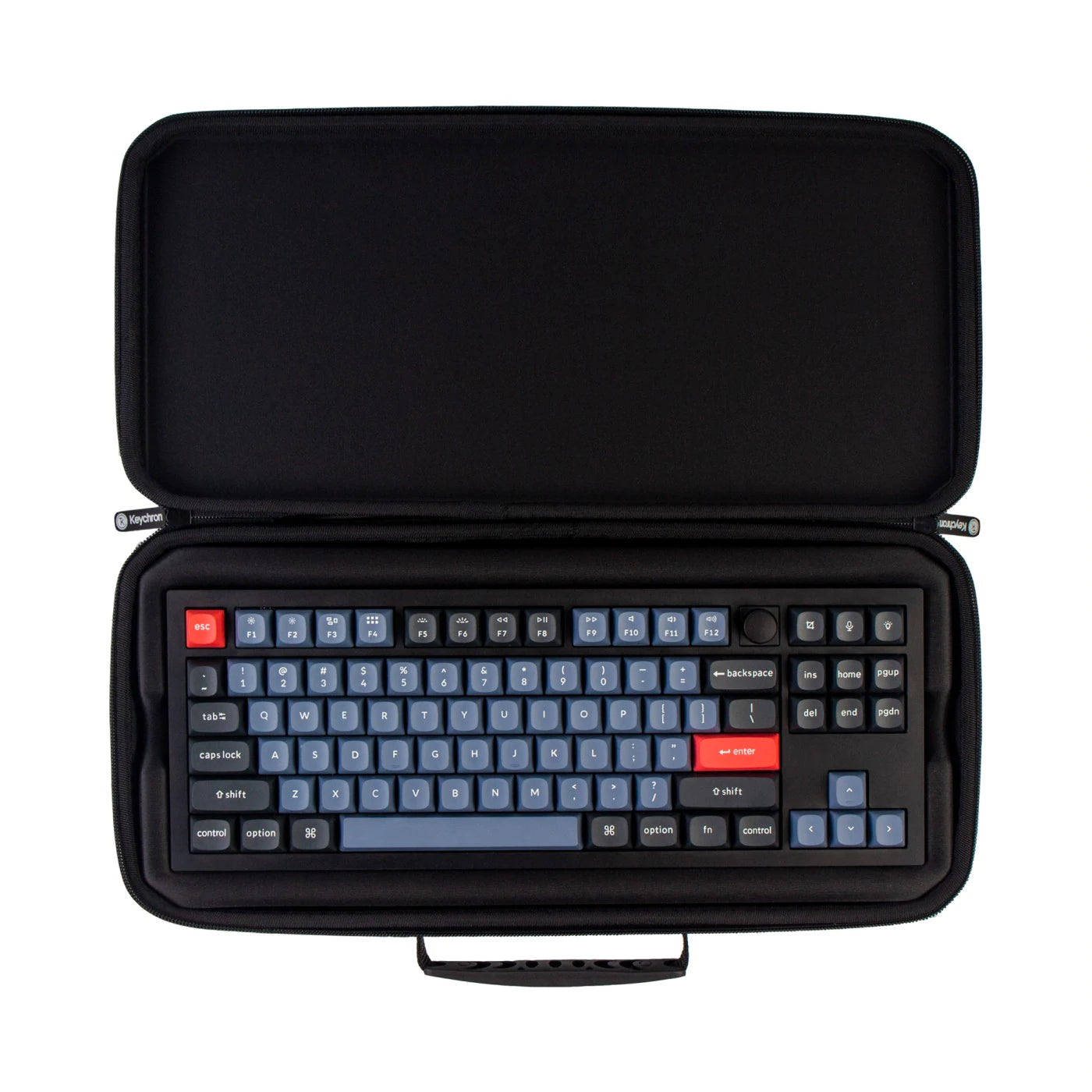 Keychron Keyboard Carrying Case - Durable Protective Travel Pouch for Mechanical Keyboards | Perfect for Gaming, Office & Travel Use