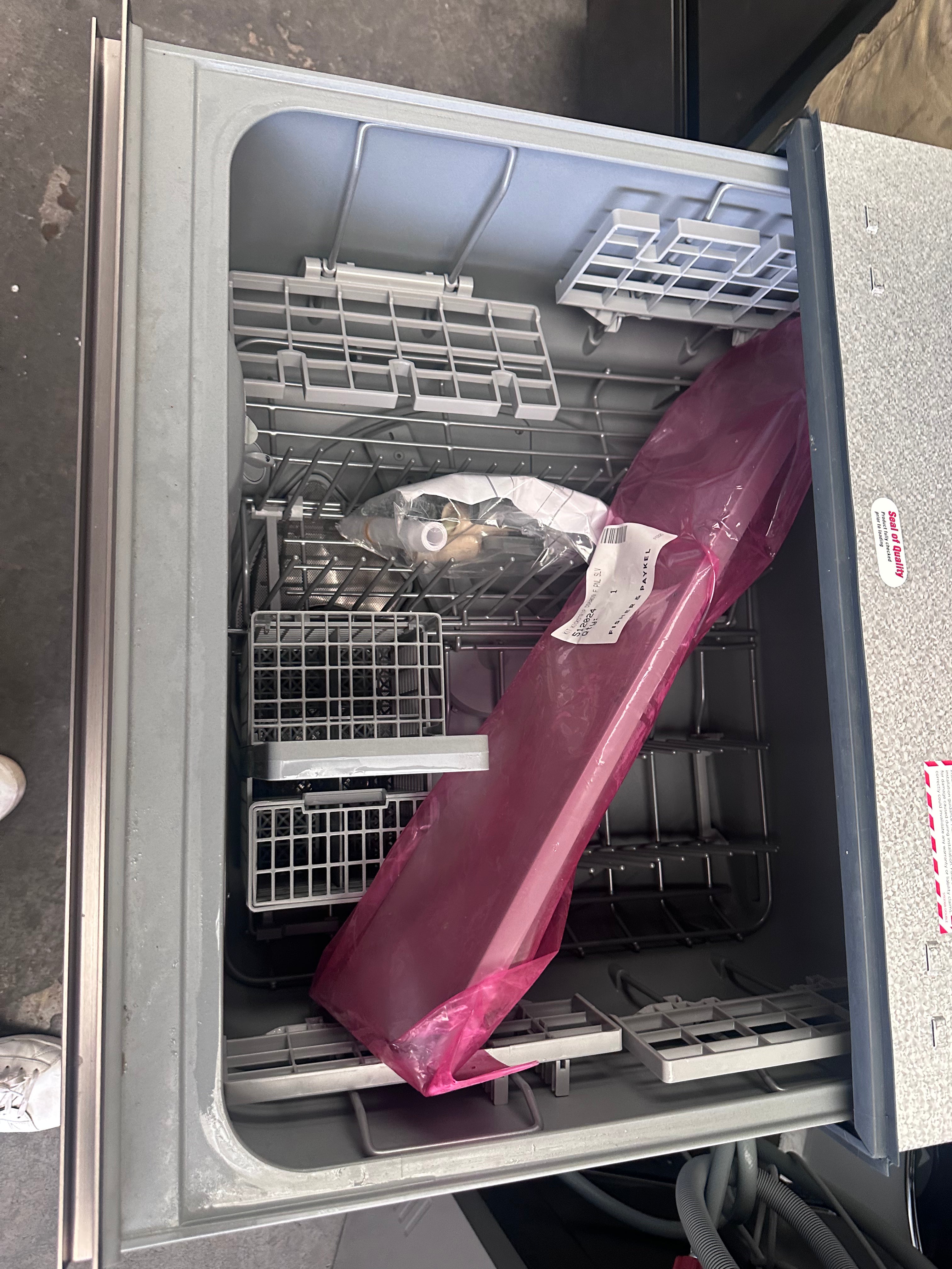 Fisher & Paykel Series 7 DD60D2NX9 Contemporary Double DishDrawer Dishwasher in Stainless Steel - Factory Refurbished | Perfect for Modern Kitchens & Small Spaces