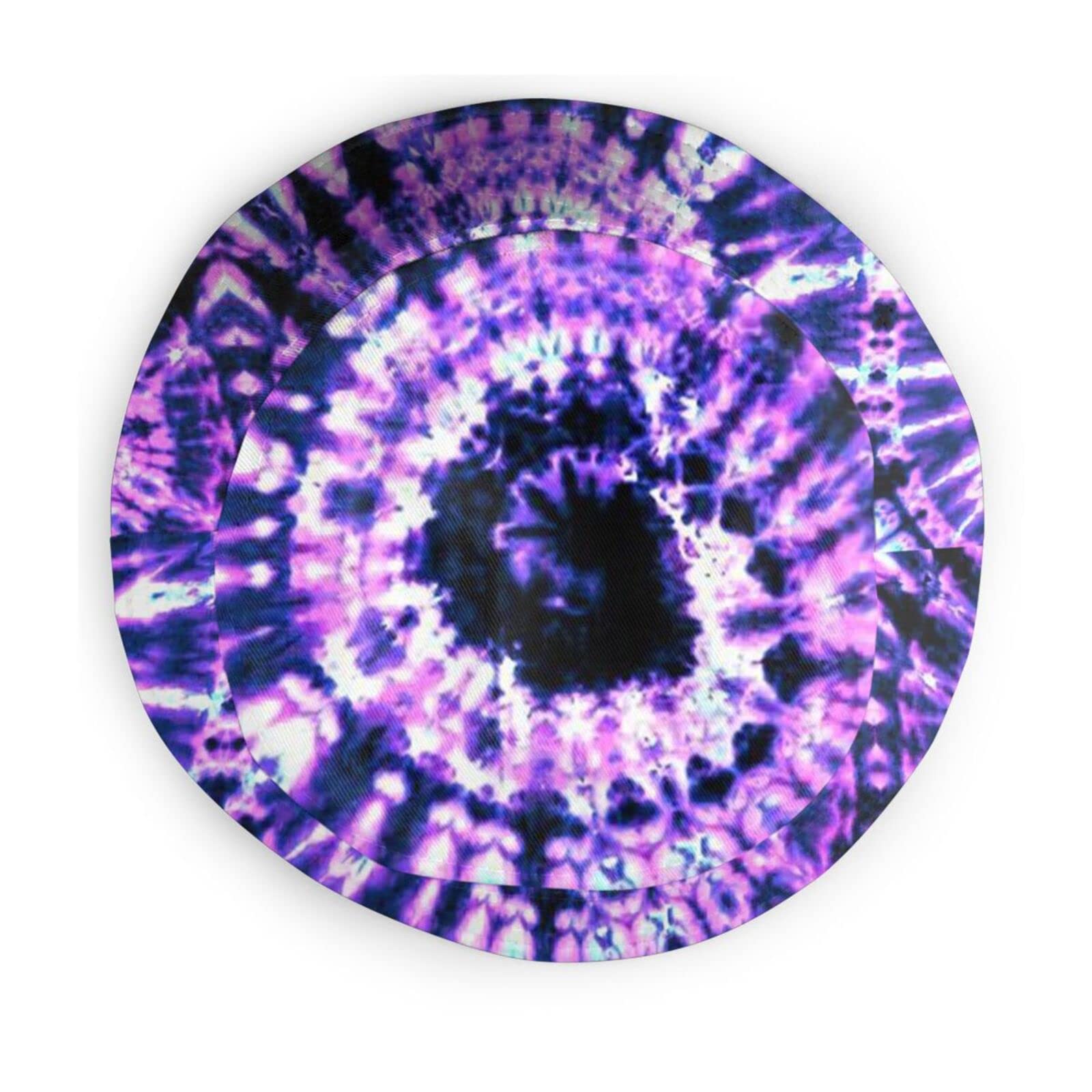 Trendy Tie Dye Print Bucket Hat - Colorful Summer Unisex Sun Hat for Men & Women - Perfect for Beach, Music Festivals & Outdoor Adventures