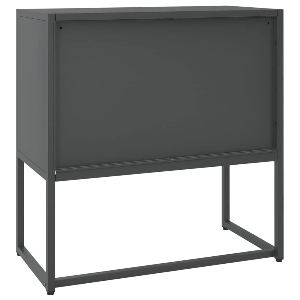 Industrial Style Sideboard Console Table - Storage Cabinet Buffet Cabinet for Living Room Bedroom Office - 29.5
