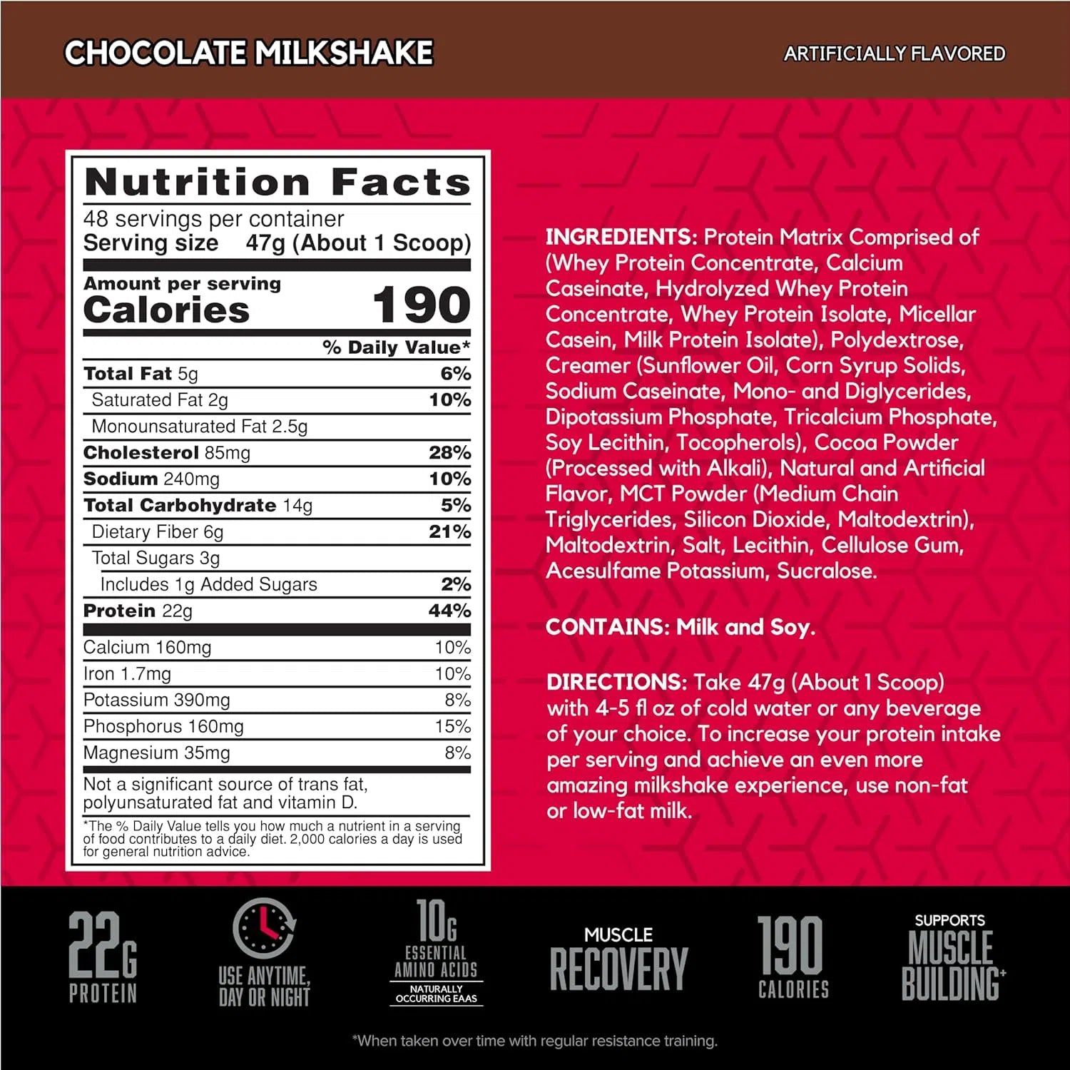 BSN Syntha-6 Protein Powder - Premium Whey Protein Blend for Muscle Recovery & Growth - Ideal for Post-Workout, Meal Replacement & Fitness Enthusiasts