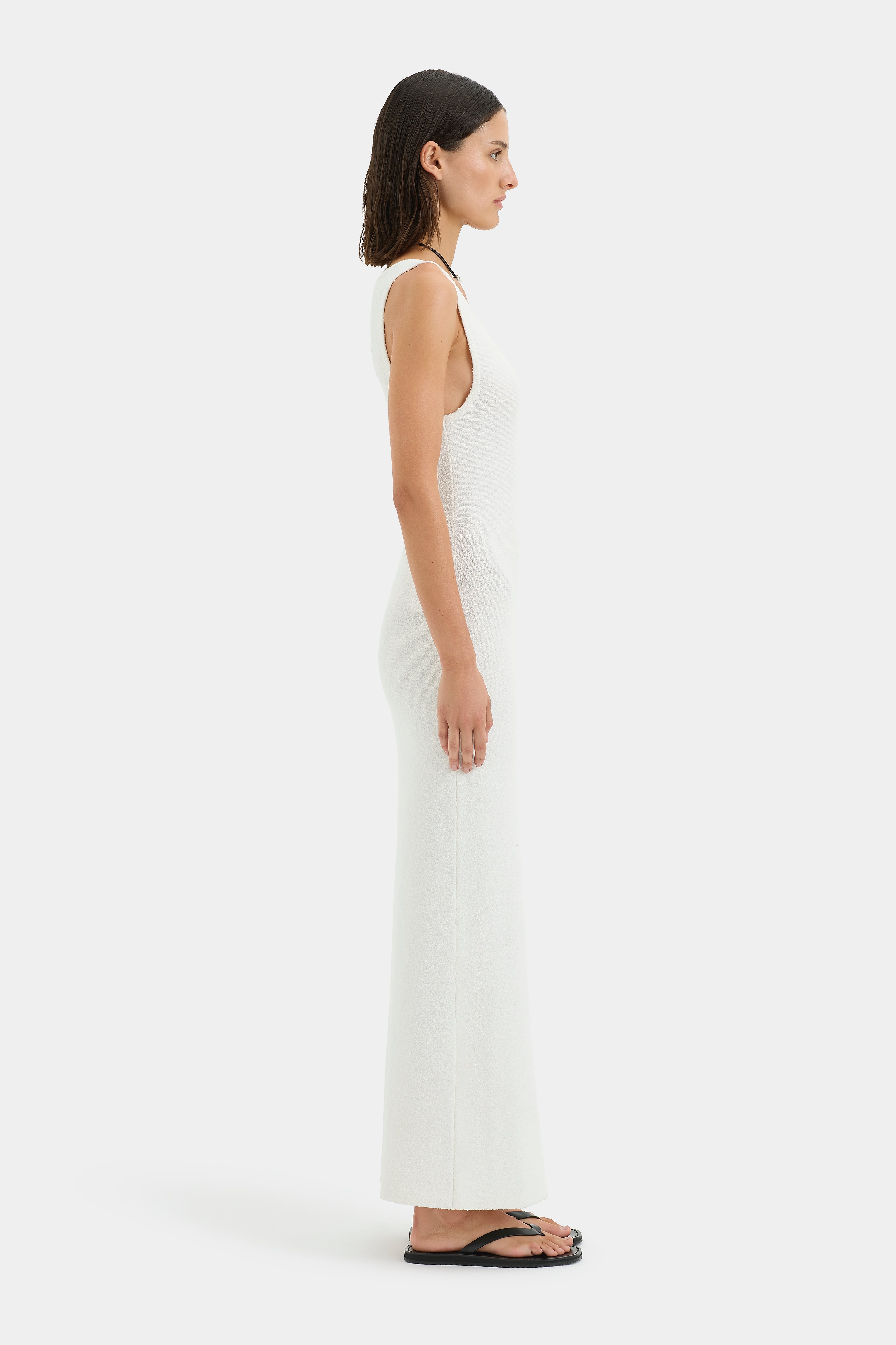 Chiara Scoop Neck Dress - Elegant Women's Summer Dress for Casual Wear, Date Night & Office Outfits