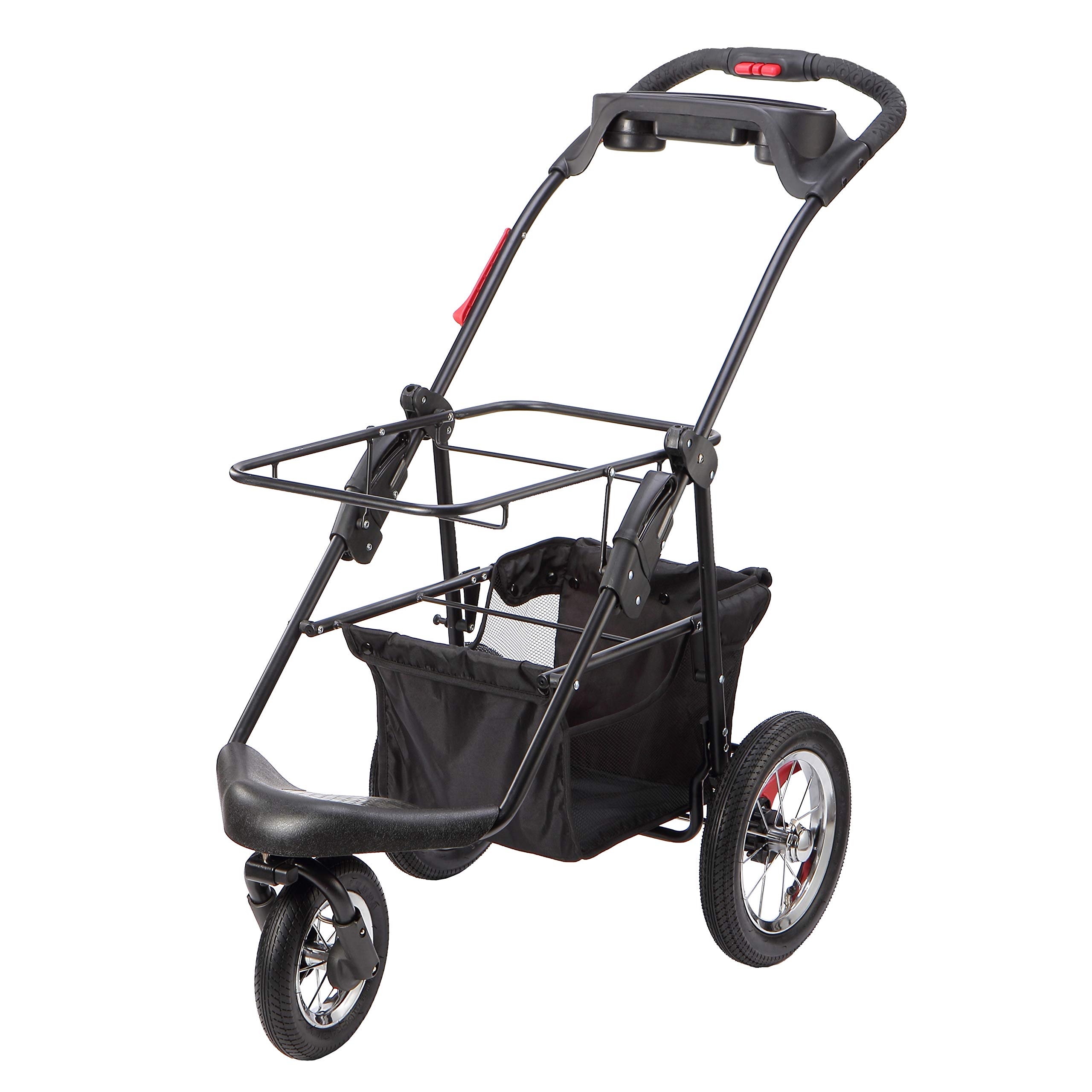 Petique Pepper 5-in-1 Complete Travel System with Pet Carrier & Stroller for Small Dogs and Cats | Portable Pet Gear for Car, Airplane & Outdoor Adventures