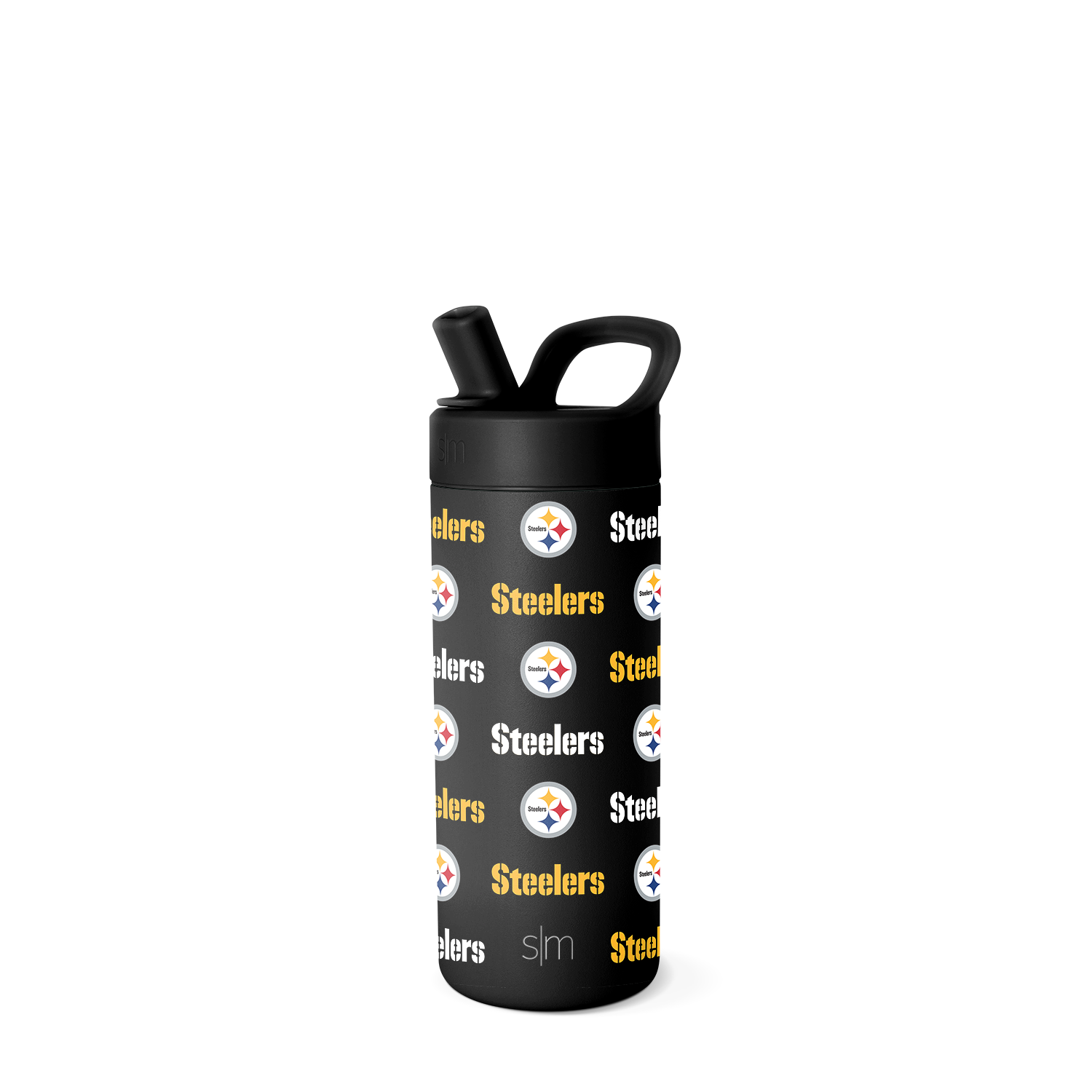 NFL Insulated Tumbler with Manual Straw Lid - 20oz Stainless Steel Water Bottle for Sports Fans, Travel & Outdoor Activities