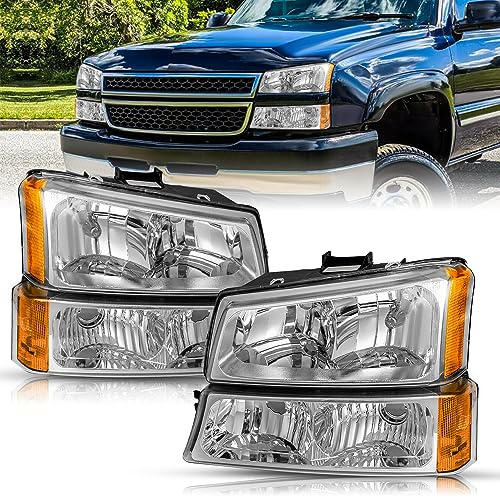 OE Style-Chrome Housing & Amber Reflector