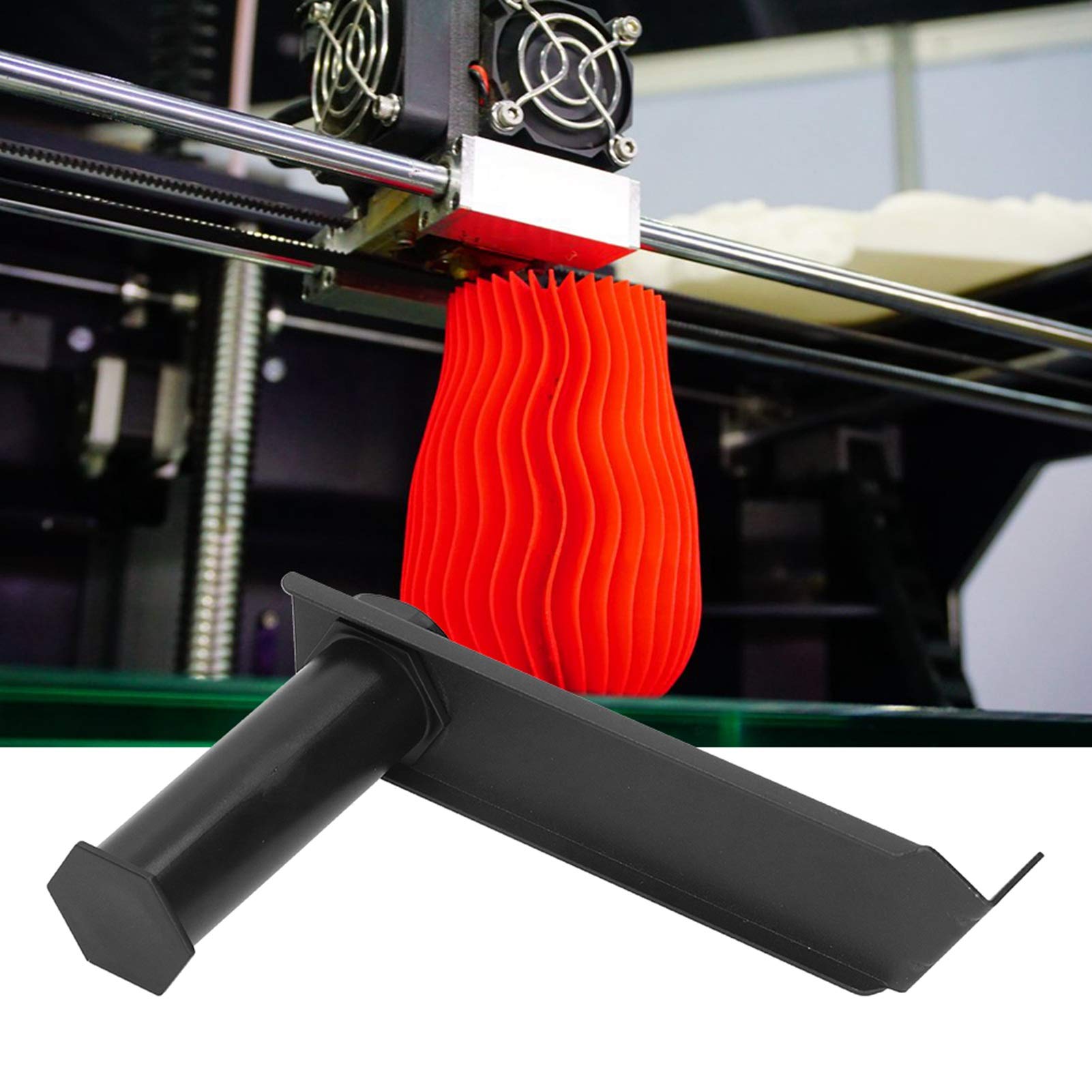 Aqur2020 Ender 3 Spool Holder - Lightweight & Portable 3D Printer Filament Mount Rack with High Safety Factor - Easy to Carry & Store - Perfect for Home, School & Office 3D Printing Projects