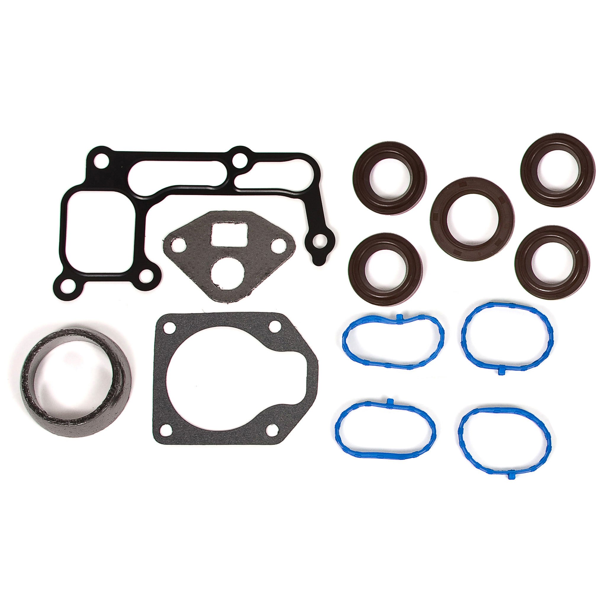 Evergreen FSHBIEV4034C Full Gasket Set with Head Bolts & Valves - Compatible with 01-05 Honda Civic VTEC EX HX SI 1.7L D17A2 D17A6 Engines - Perfect for Engine Rebuilds & Valve Cover Repairs