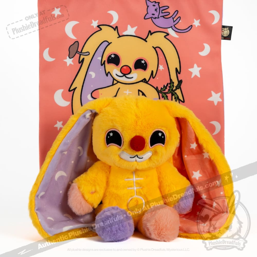 Plushie Dreadfuls Allergy Rabbit - Soft Stuffed Animal Toy for Kids & Adults | Perfect for Allergy Awareness, Comfort & Gift Giving