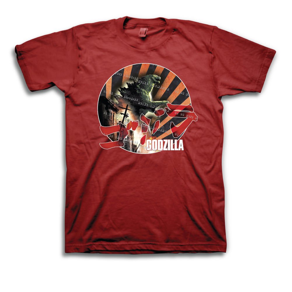 Men's Godzilla Japanese Monster Action Graphic T-Shirt - Cool Anime & Movie Fan Apparel for Casual Wear & Cosplay