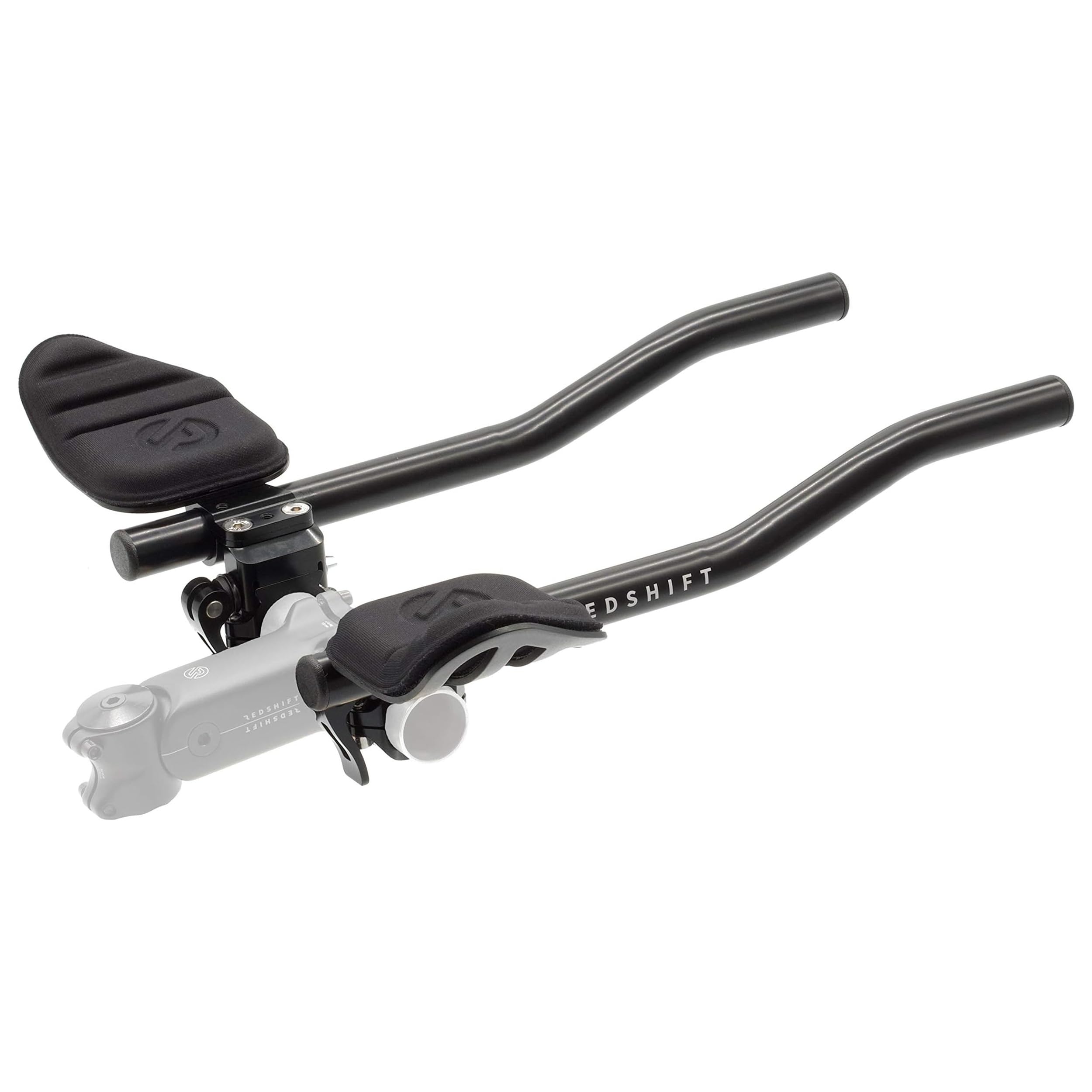 REDSHIFT Quick-Release Clip-On Aero Bars for Bikes - Lightweight Aluminum Handlebar Extensions for Road, Triathlon, MTB & Gravel Bikes | Perfect for Long Distance Cycling, Triathlon Training & Comfortable Riding Position