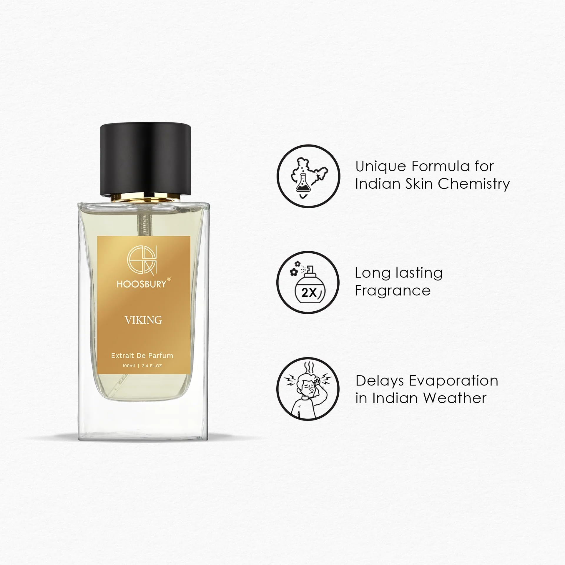 Viking Men's Cologne - Aromatic Citrus Woody Perfume for Men | Long-Lasting Fragrance | Day & Night Wear | Office, Date & Special Occasions