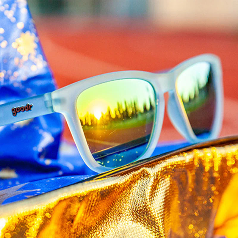 Goodr Sunbathing with Wizards Polarized Sunglasses - UV Protection for Running, Cycling & Outdoor Activities