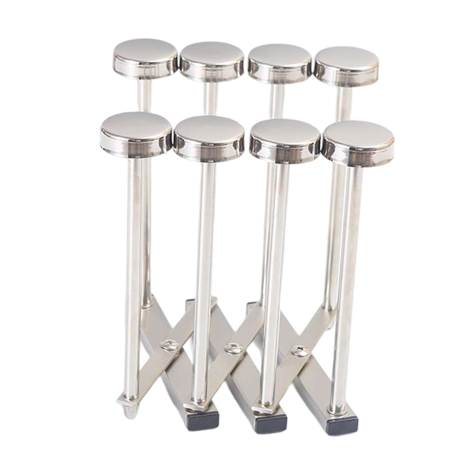 LOOM TREE® 8-Cup Drying Rack Stand for Coffee Cups, Kitchen & Restaurant Tabletop Organizer | Space-Saving Coffee Cup Holder for Kitchen, Dining & Bar Storage | Perfect for Home, Cafe, and Office Use