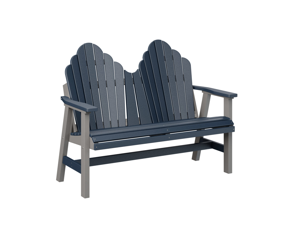 Berlin Gardens Cozi Back Loveseat - Outdoor Patio Furniture Set with Cushions, Weather-Resistant & Comfortable for Garden, Deck, Poolside Relaxation