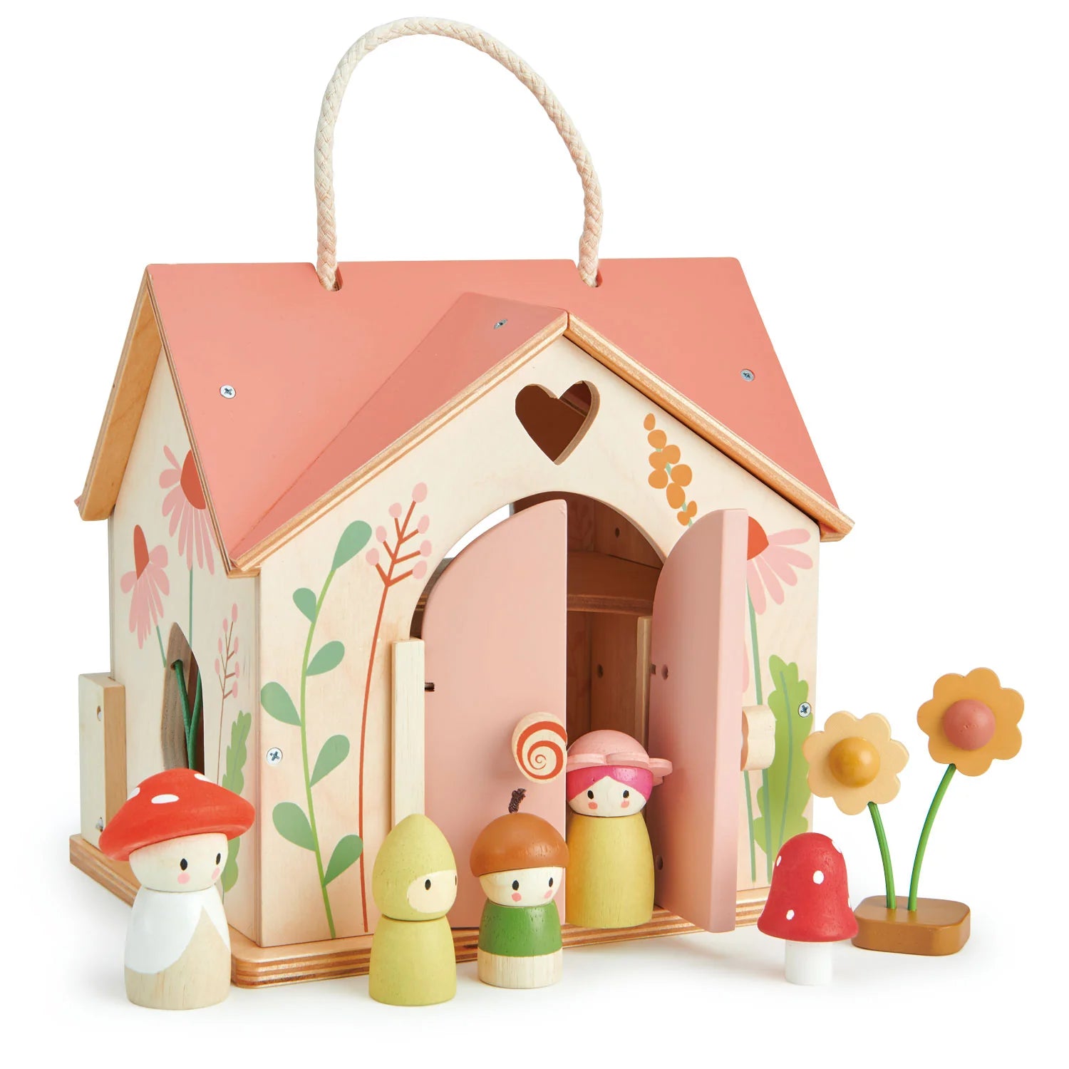 Rosewood Cottage - Rustic Wooden Cottage Decor for Home & Garden | Perfect for Farmhouse, Cabin & Cozy Living Room Decor