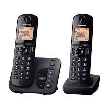 Refurbished PANASONIC KX-TGC222 2-Handset Cordless Phone with Home Essentials Warranty | Ideal for Home & Office Communication