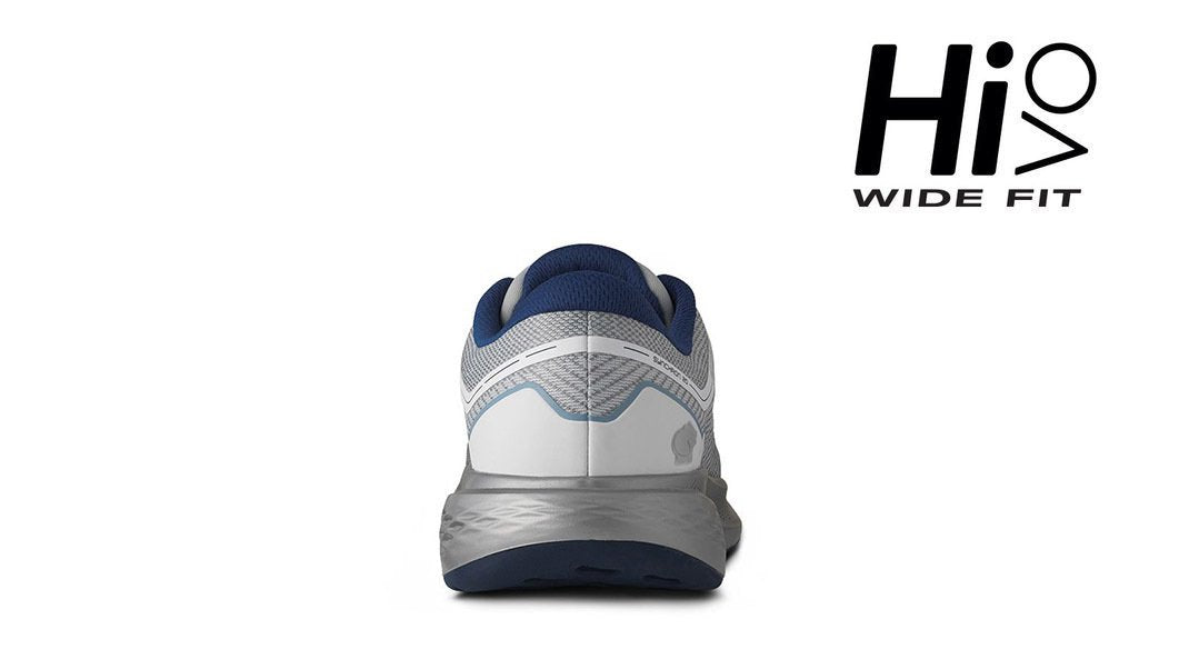 Men's Synchron 2.0 HIVO Running Shoes - Glacier Grey/Sky Diver - Lightweight Athletic Sneakers for Jogging, Gym Workouts & Outdoor Activities