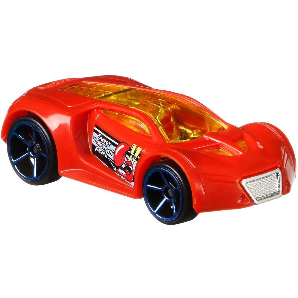 Hot Wheels Spongebob Ultra Rage 6/6 Die-Cast Car - Red Collectible Toy for Kids & Adults - Perfect for Play, Display & Gifts