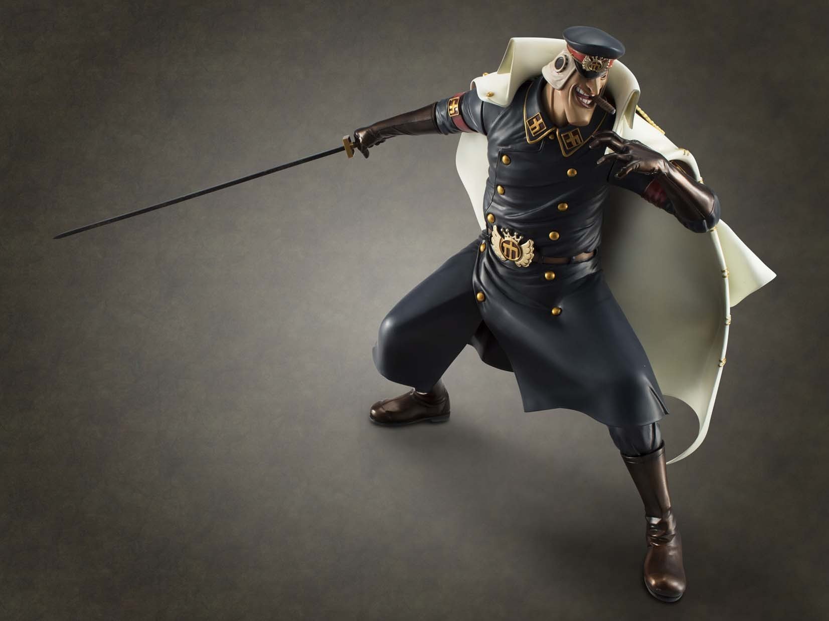 Megahouse One Piece Portrait of Pirates Shiryu PVC Action Figure - Collectible Anime Model for Display & Gifts | Perfect for Anime Fans, Home Decor, and Office Display